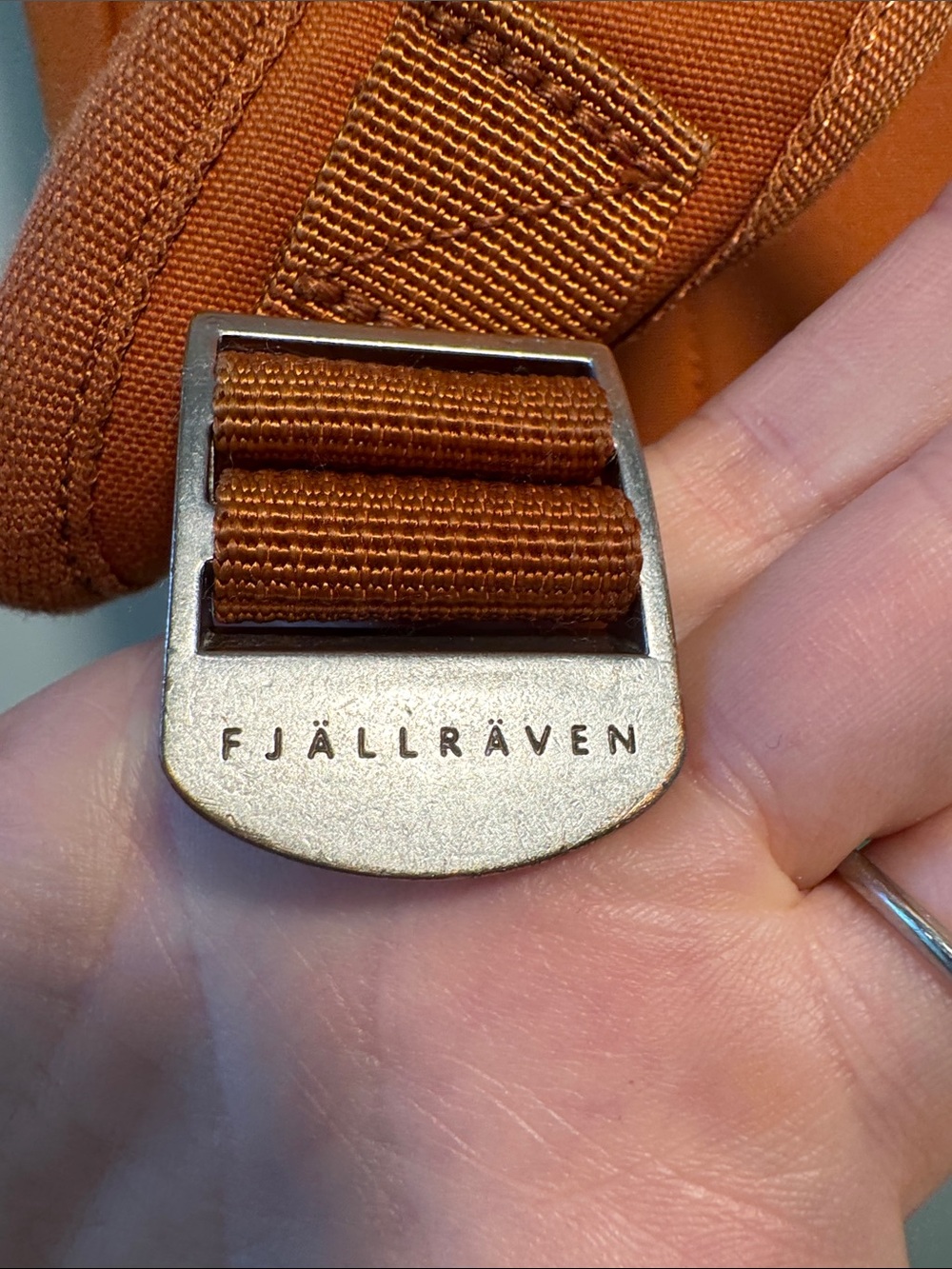 Fjallraven orange Haulpack  #1. - Picture 6 of 13